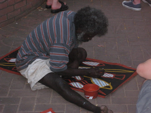 Artist at Mindil Beach