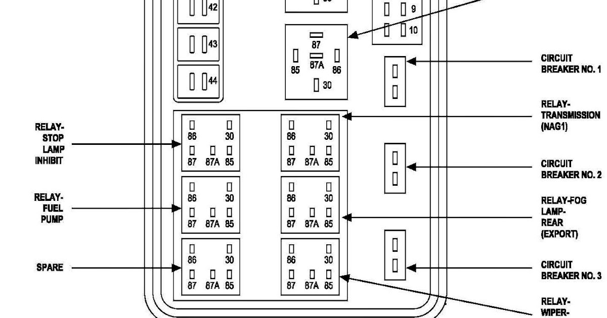 2001 Dodge Durango Parts Diagram