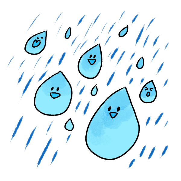 Japan Image 雨 イラスト