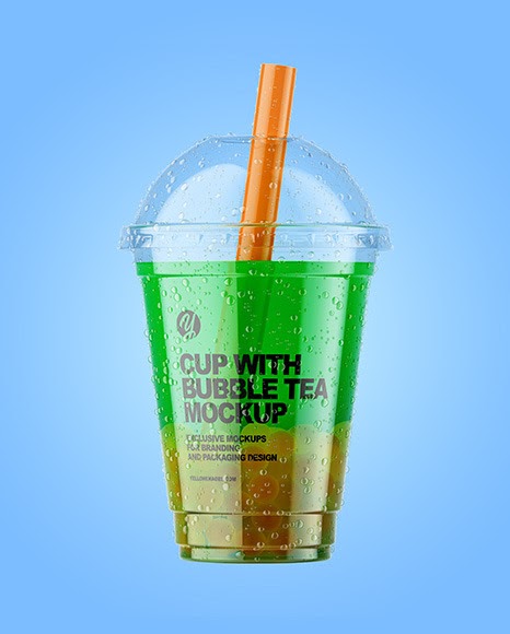 Juice Plastic Cup Mockup Free - Amazing Mockup PSD Templates. Free