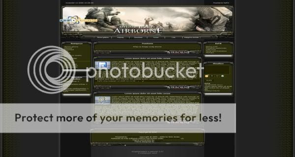 Free php-fusion Game Medail of Honore Web2.0 Theme