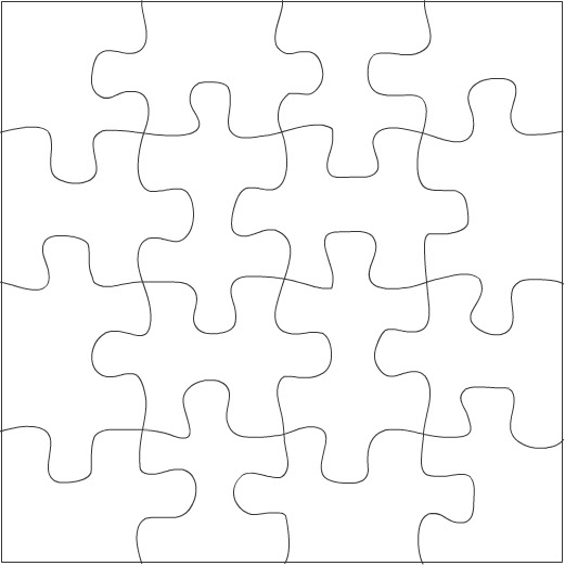 Printable 30 Piece Puzzle Template imgAbbey