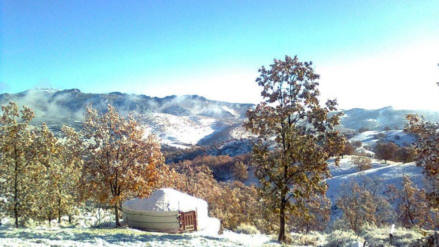 El Ricón de los Cerezos, nevado / http://elrincondeloscerezos.blogspot.com.es