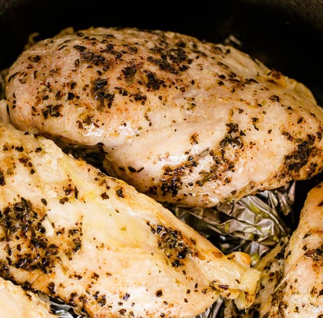 Instant Pot Lemon Garlic Chicken Tenderloins