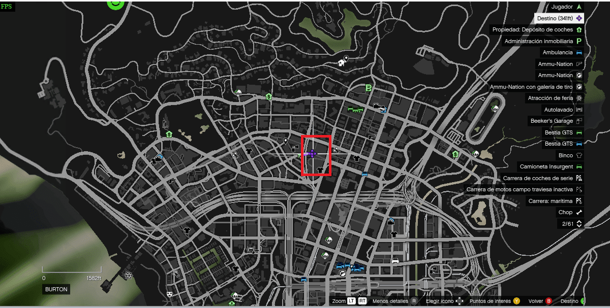 Gta 5 car impound not on map