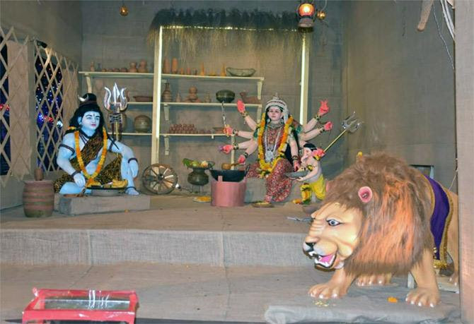 Durga idol IMAGES, GIF, ANIMATED GIF, WALLPAPER, STICKER FOR WHATSAPP & FACEBOOK