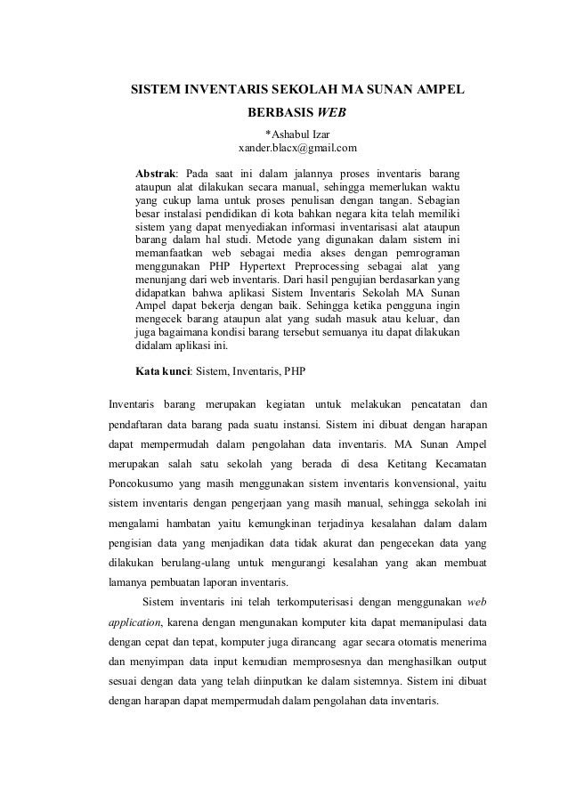 Contoh Z Contoh Abstrak Artikel Contoh Z Contoh Abstrak Artikel
