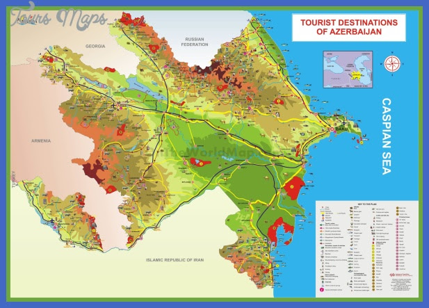 Georgia Tourist Attractions Map