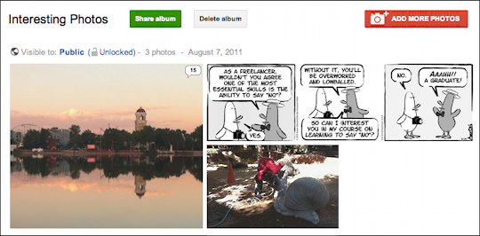 picasa google photos upload embed 5