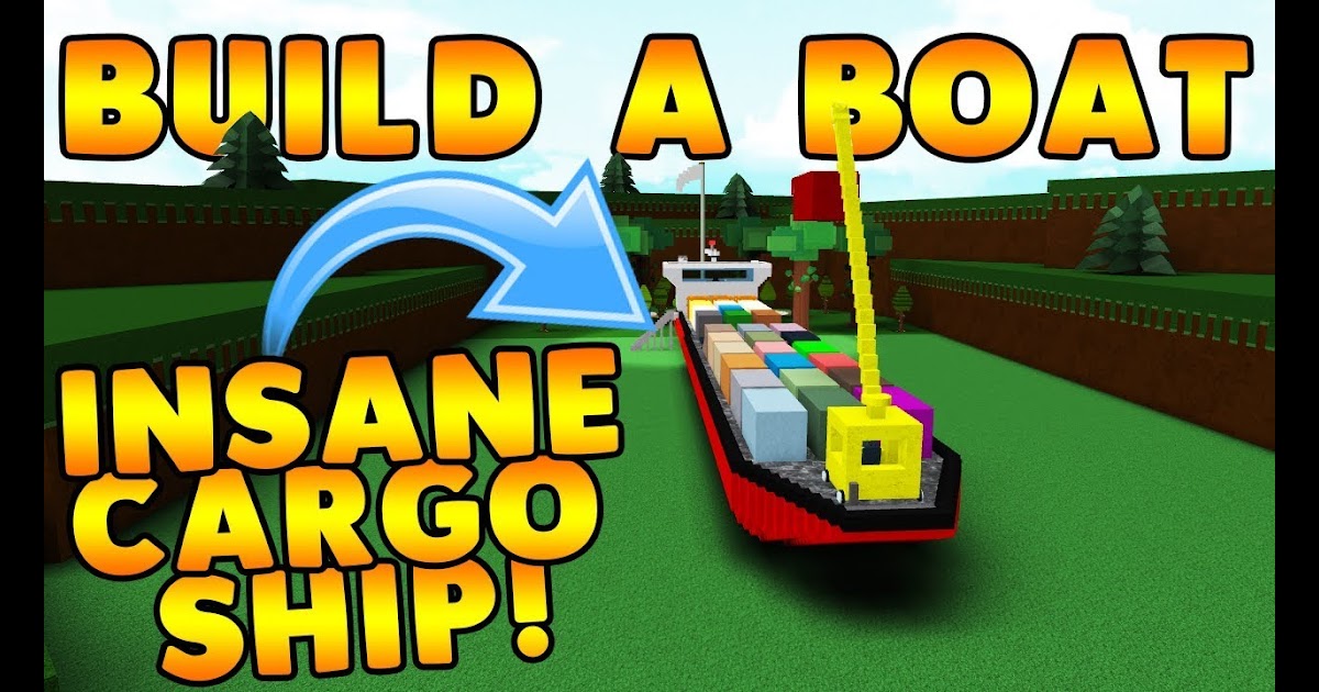 treasure boat build roblox ship cargo insane codes