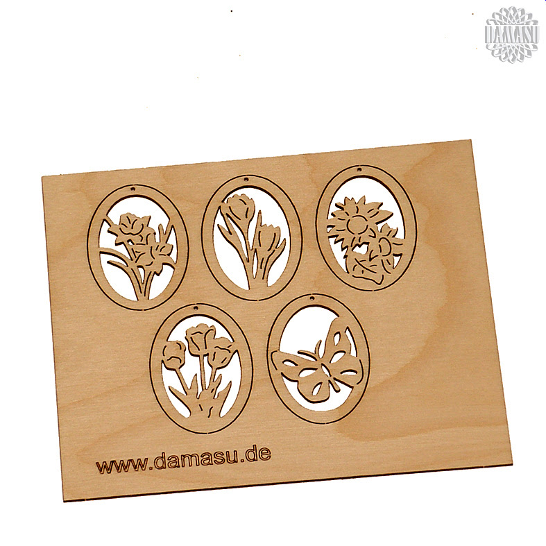 Mini-Medaillons Blumen