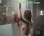 Monique Alfradique em topless na serie Na Forma da Lei