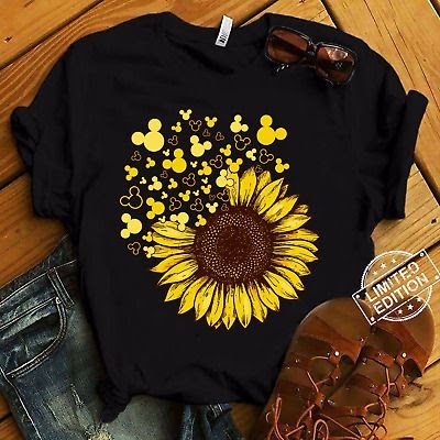 Free 148 Sunflower Mickey Svg SVG PNG EPS DXF File