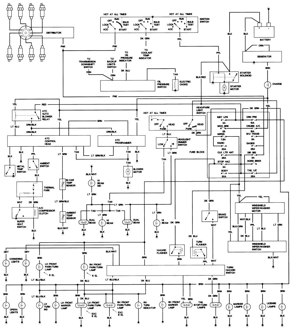 Car Diagrams 1961 Cadillac Wiring Diagram 1967 Plymouth | Diagram Source