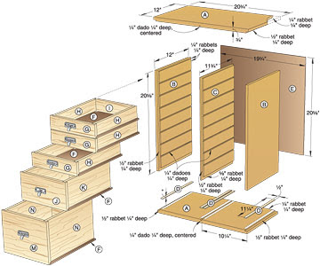 Working wood: Detail Shop woodworking plan drawing software