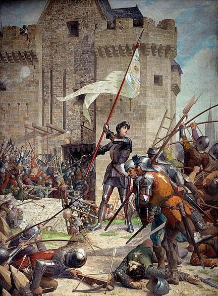 File: Lenepveu, Joan of Arc at the siege of Orléans.jpg