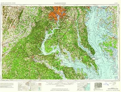 Washington Dc Elevation Map - Map Of Western Hemisphere