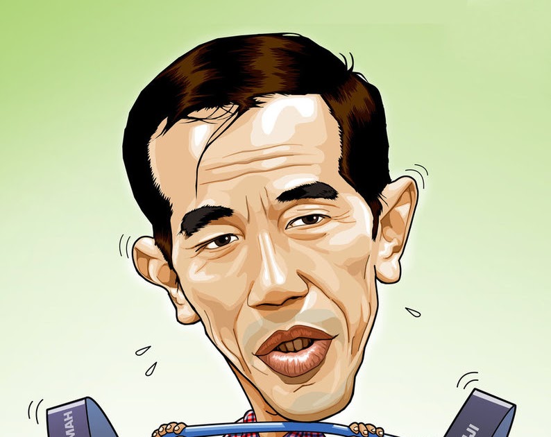  Gambar Ilustrasi Karikatur  Jokowi Gambar  Ilustrasi 