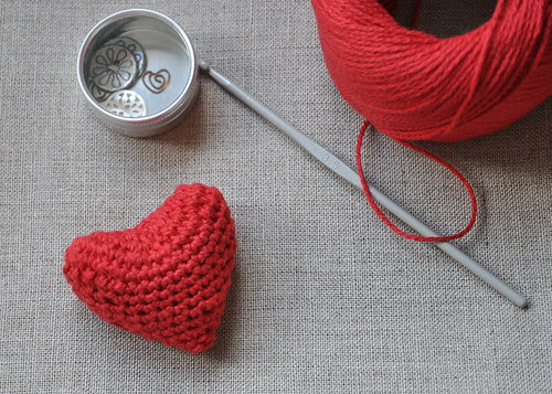Crocheted Valentine's Day Heart