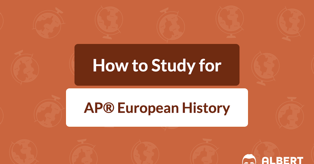 How To Study For The Ap Euro Exam Study Poster