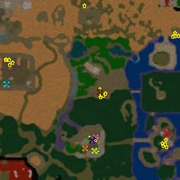 3d World Map Warcraft Naruto Maps