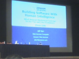 Amazon's Mechanical Turk presentation picture