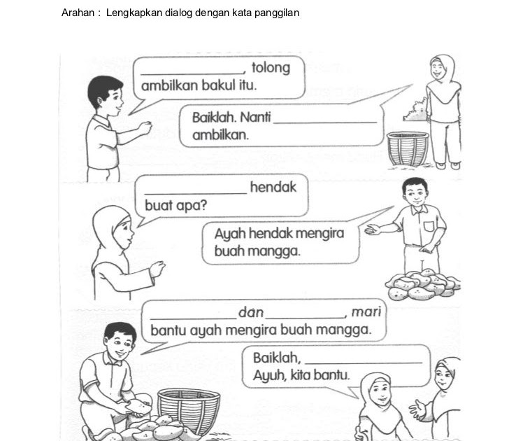 Jawapan Buku Aktiviti Bm Tahun 3 Jilid 1  Unit 9 ms 43 gambar 1 (3