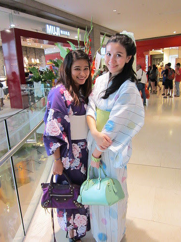 Girls Day Out! Yukata in Pavilion :)