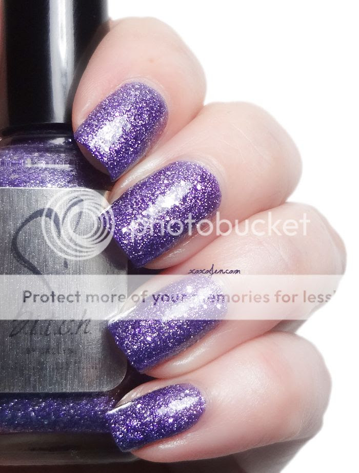 xoxoJen's swatch of b.i.t.c.h. by Jaclyn Sparkle Queen