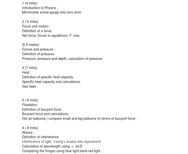 Soalan Fizik Paper 1 - Gong Shim c