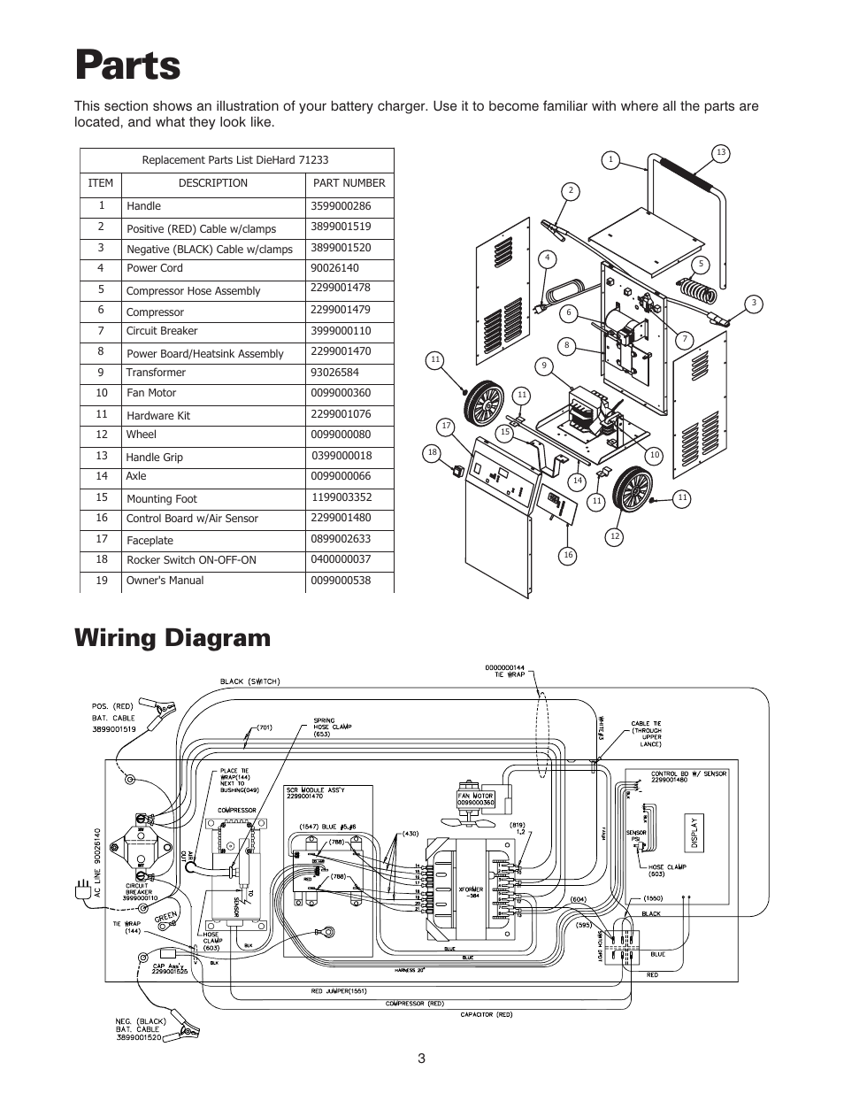 Sear Battery Charger Wiring Diagram