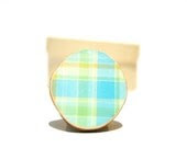 Blue Plaid Cocktail Ring Spring plaid Adjustable ring Summer jewelry eco friendly statement ring. Summer fashion Starlight Woods (5) - starlightwoods Blue Plaid Cocktail Ring Spring plaid Adjustable ring Summer jewelry eco friendly statement ring. Summer fashion Starlight Woods (5) - starlightwoods
