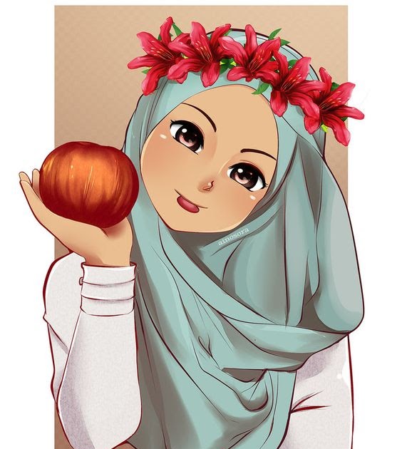 13 Wanita  Berhijab Gambar  Cewek2 Cantik Lucu Kartun  Hijab