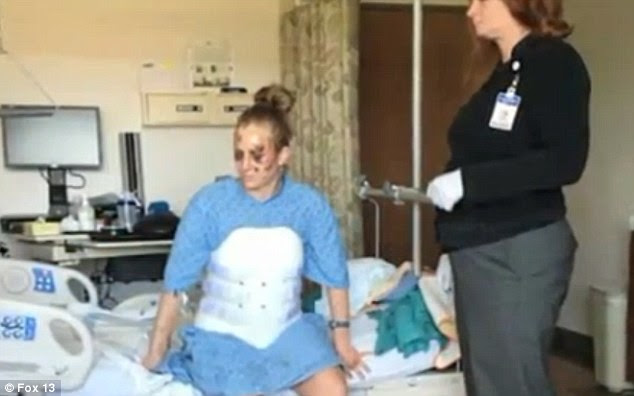 Kohnhorst was out for a short hike on Rose Cliffs Trail on Friday, May 20 when she fell from a rock ledge