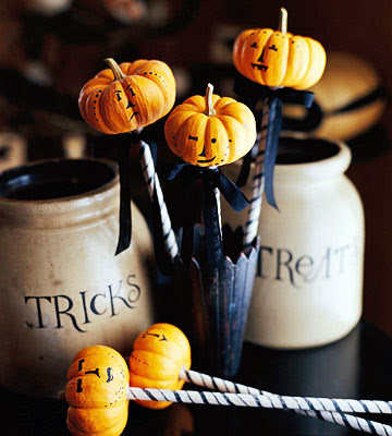 Pumpkin on a Stick