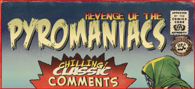 It's 'The Night of the Living Comments'!