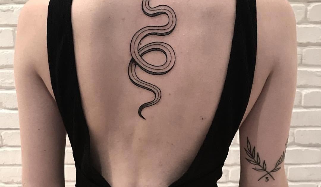 Snake Tattoo Minimalist