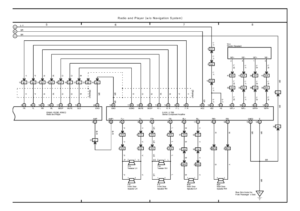 28 2004 Toyota Sequoia Radio Wiring Diagram - Worksheet Cloud