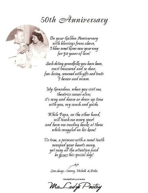 Diamond Wedding Anniversary Poems For Grandparents