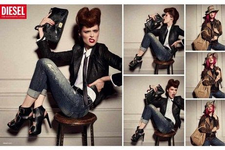 Diesel Fall 2012 Ad Campaign by Steven Meisel