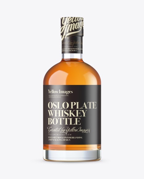 Download Oslo Whisky Bottle With Shrink Band Mockup Packaging Mockups Yellowimages Mockups