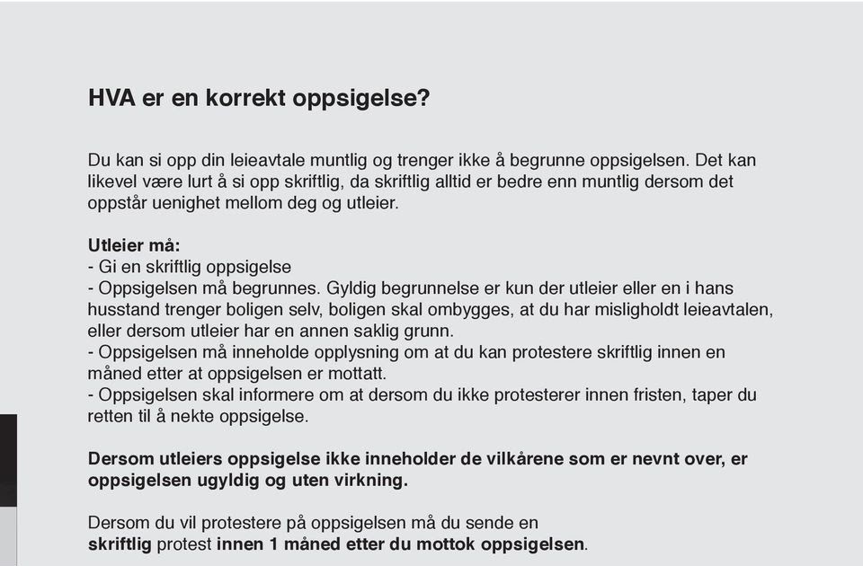 Oppsigelse Av Leieforhold Tidsbestemt