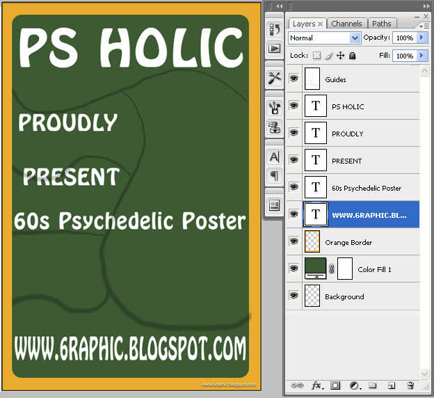 How to create a 60s Psychedelic Poster