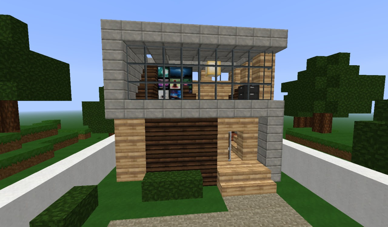 Newest 24 Simplemodern House Minecraft