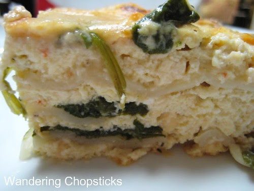 Lasagna with Feta Cheese, Spinach, and Tofu 1