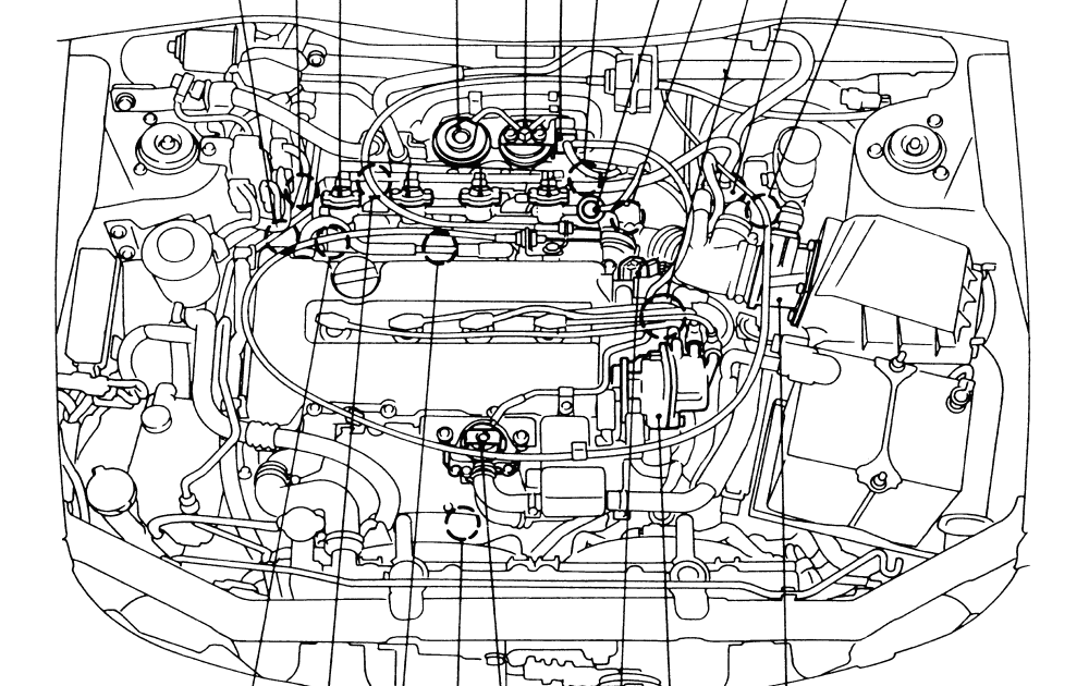 1996 Nissan Sentra Engine Diagram