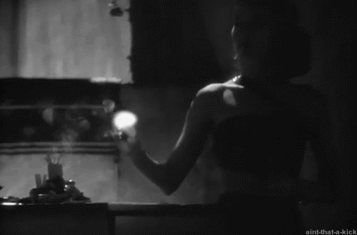 Ava Gardner makes quite an entrance in The Bribe (1949).