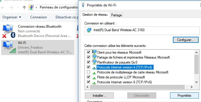Éteignez automatiquement le Wi-Fi lorsque le câble Ethernet est branché Automatically turn off Wi-Fi when Ethernet cable is plugged in