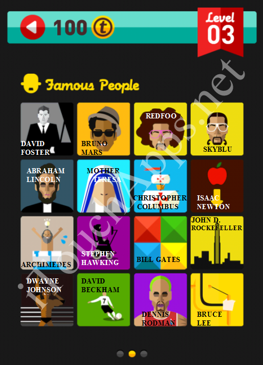 Icon Pop Quiz Characters Level 7 Answers Quiz