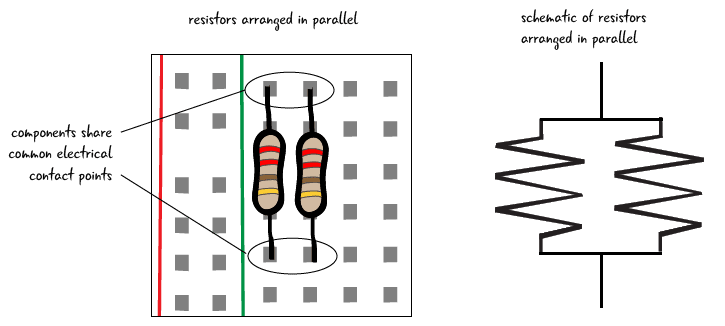How To Build A Parallel Circuit On A Breadboard